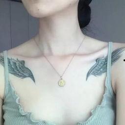 网红吃瓜纹身女孩图片大全,潮流纹身艺术与网络热度的完美融合